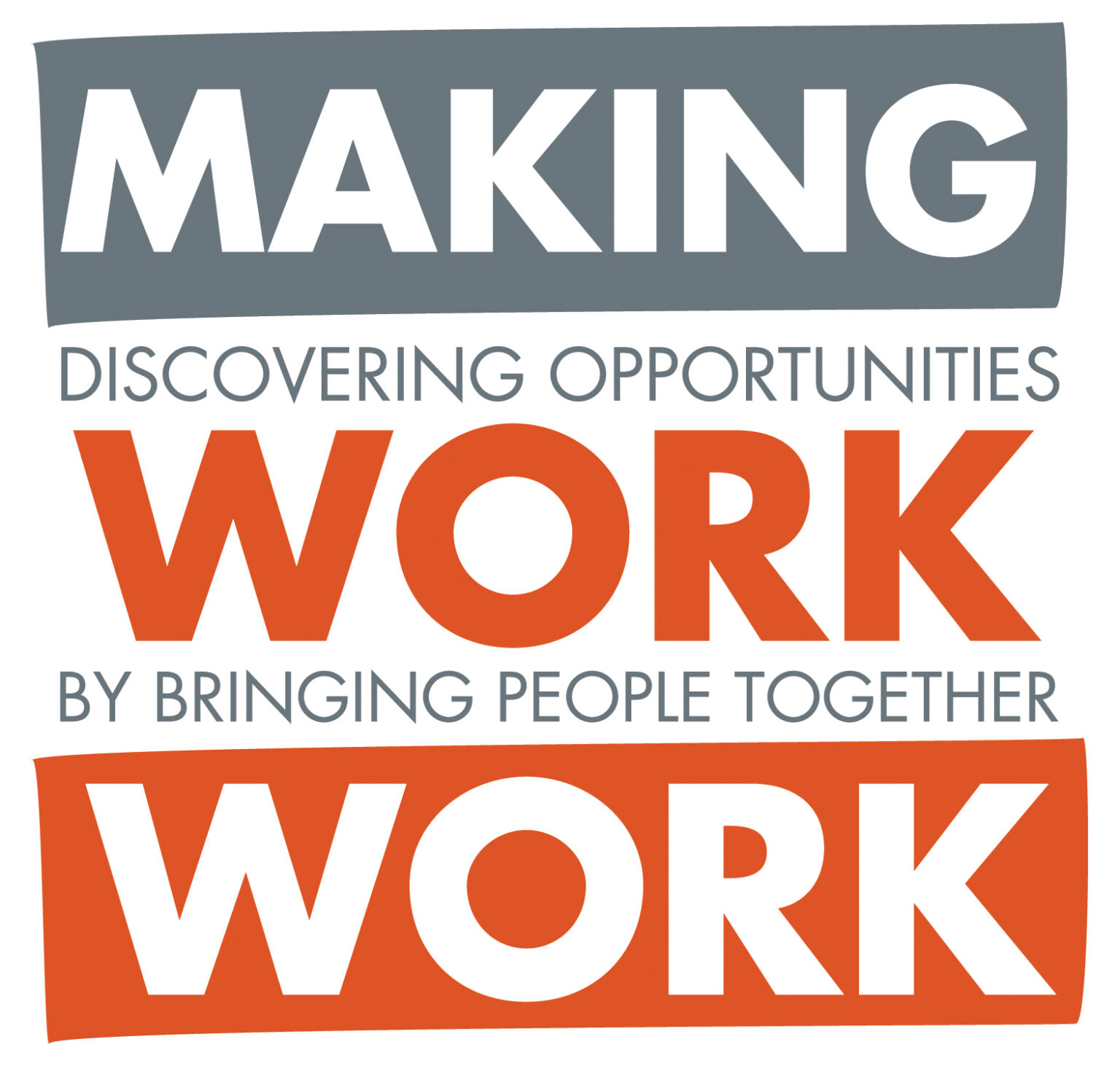 Making Work Work, Discovering Opportunities by Bringing People Together.