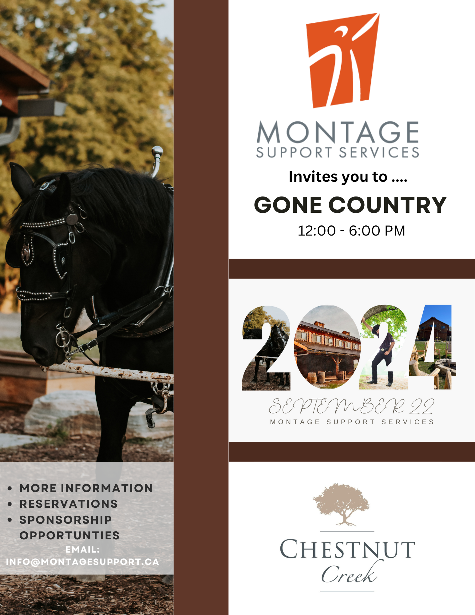 Gone Country, Sept. 22,  2024 - Montage's Signature Event