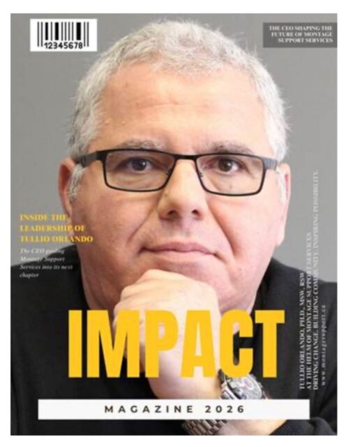 Wishing the happiest of birthdays to our incredible CEO, Dr. Tullio Orlando! 
From everyone at Montage Support Services: Thank you for your unwavering dedication, thoughtful guidance, and the passion you bring to building a more inclusive and supportive world. Your vision drives us forward and makes a real difference in so many lives.
Here’s to celebrating you today and always!
#MontageFamily #HappyBirthdayTullio #ThankYouCEO”
