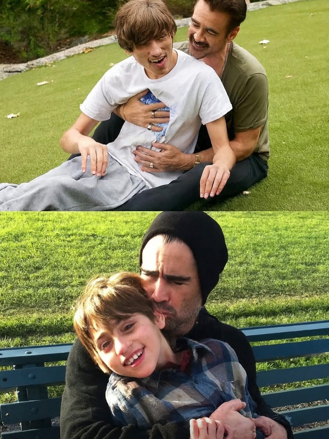 Sharing this story from Faces and Facts..
In 2003, Colin Farrell’s newborn son James was diagnosed with Angelman Syndrome, a rare disorder that could prevent walking or talking. He embraced every milestone, like James walking at four, and his roles in  In Bruges and The Banshees of Inisherin echoed this devotion.  The bad-boy image gone, and Colin says, “The wildest thing I ever did was love.” When we embrace our differences with love-belonging becomes a natural instinct”.