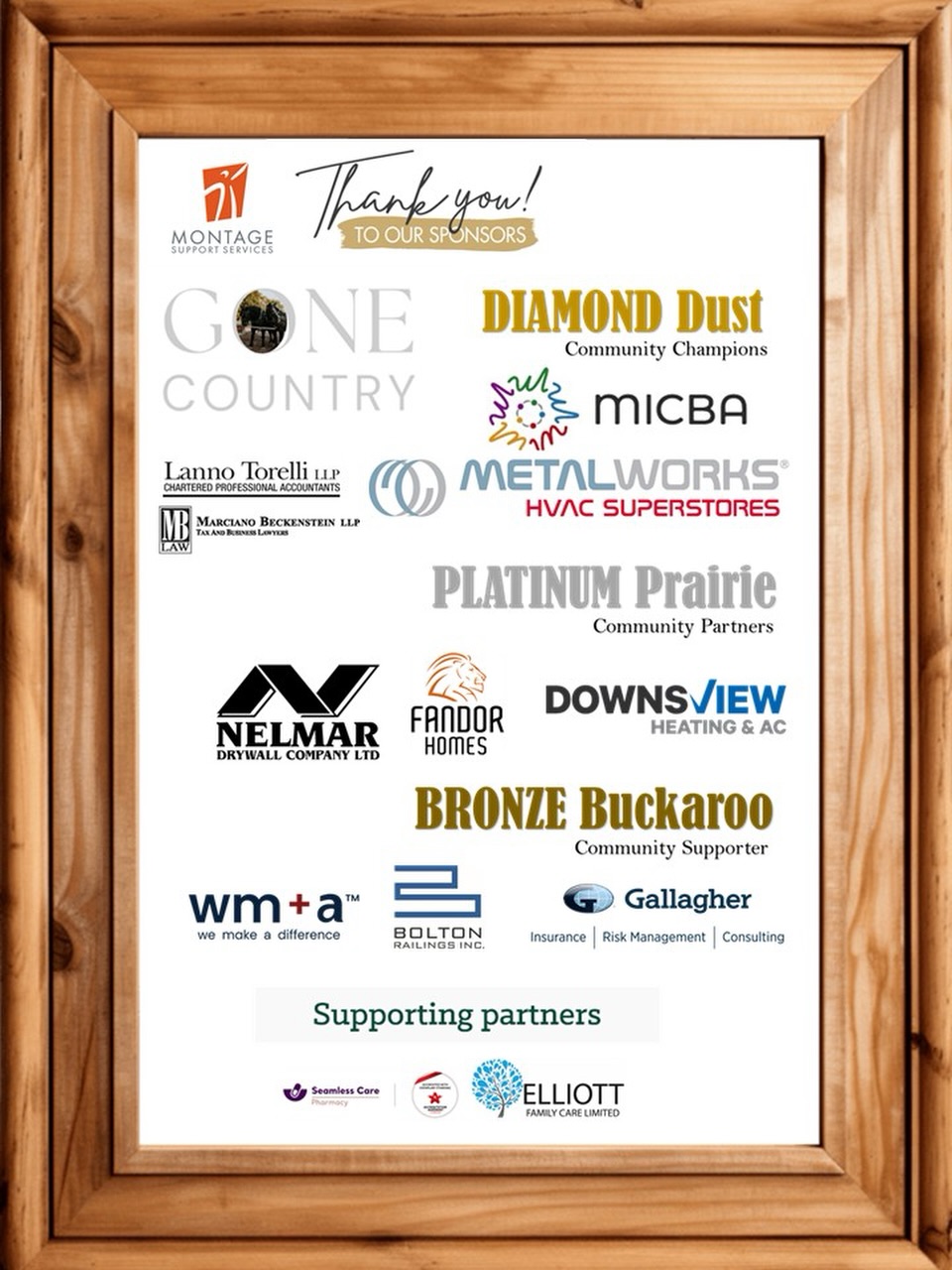 Gratitude to Our Sponsors — and an Invitation to Join Us ✨
We’re deeply grateful to our incredible sponsors and supporting partners whose generosity helps strengthen the work of Montage Support Services.  Your commitment makes a real difference in our community, and we’re proud to celebrate each of you.
As we continue building momentum, we’re opening the door for new partners to join our Sponsors Circle. If you or your organization are passionate about meaningful impact, we’d love to welcome you into this growing community of supporters.
Reservations for our upcoming event are now open — secure your spot early and be part of an unforgettable experience shaped by purpose, connection, and community.
Thank you for standing with us.
Let’s continue making a difference together www.montagesupport.ca also in profile.